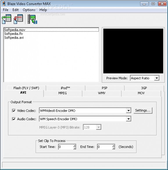 Blaze Video Converter MAX screenshot