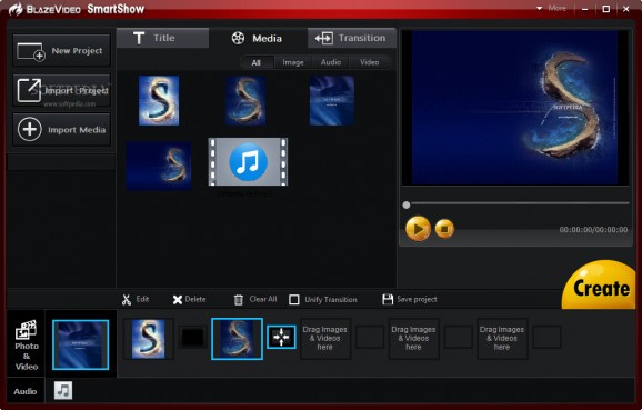 BlazeVideo SmartShow screenshot