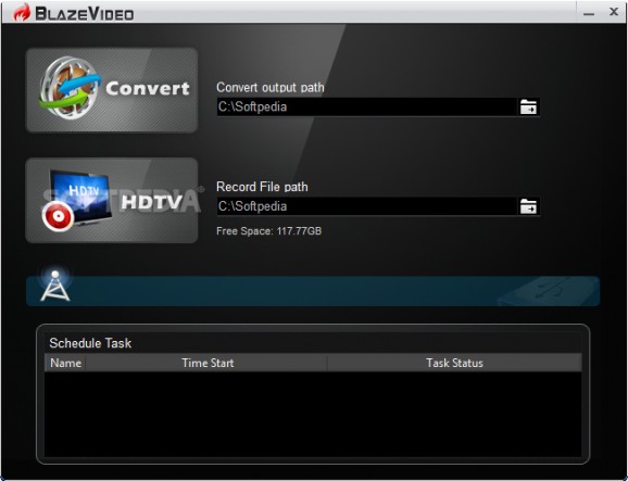 BlazeVideo TV Recorder screenshot