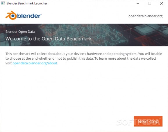 Blender Benchmark screenshot