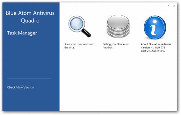 Blue Atom Antivirus screenshot