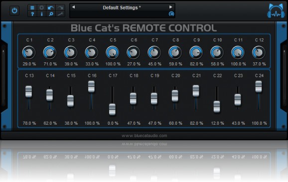 Blue Cat's Remote Control screenshot
