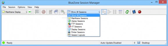 BlueZone screenshot