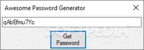 Awesome Password Generator screenshot