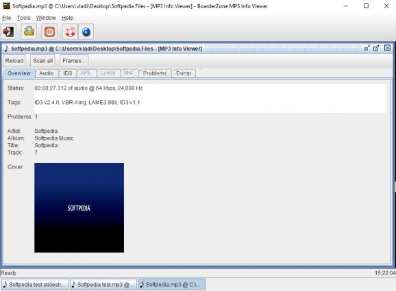 BoarderZone MP3 Info Viewer screenshot