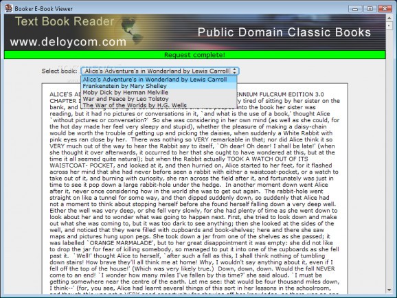 Booker E-Book Viewer screenshot