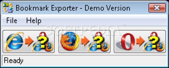 Bookmark Exporter screenshot