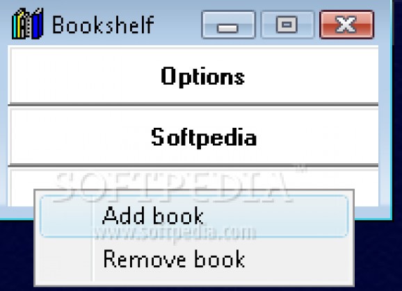 Bookshelf screenshot