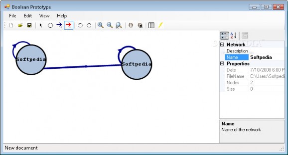 Boolean Network Modeller screenshot