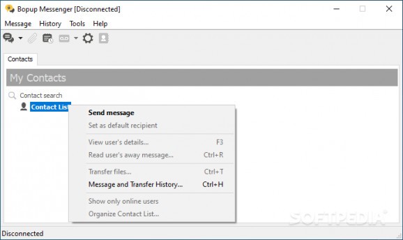 Bopup Messenger screenshot