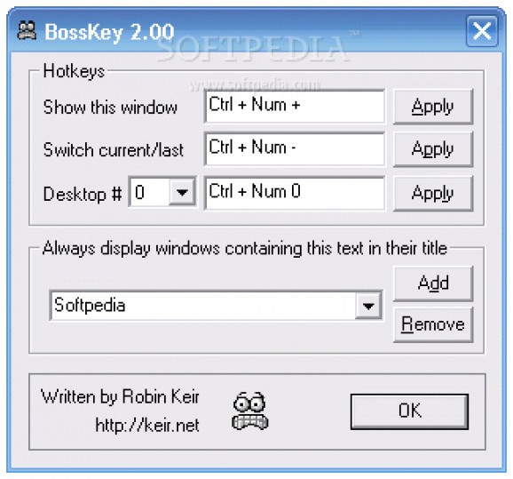 BossKey screenshot