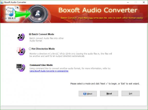 Boxoft Audio Converter screenshot