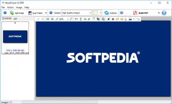 Boxoft TIFF to PDF screenshot