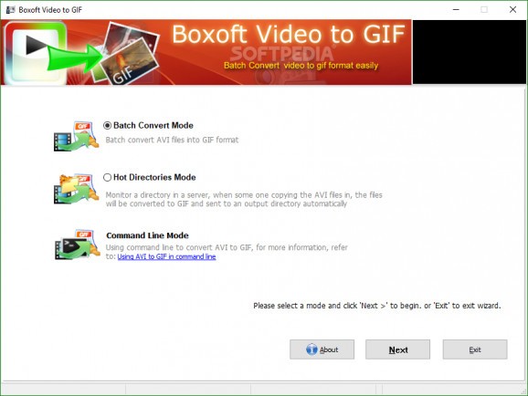 Boxoft Video To GIF screenshot