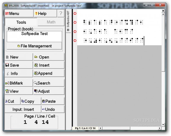 Braille2000 screenshot