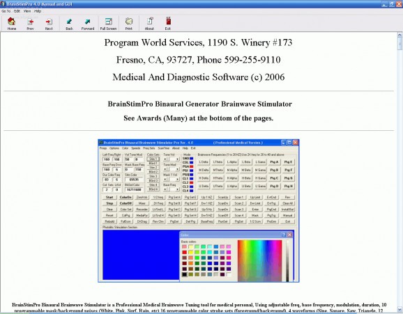 BrainStimPro Binaural Generator screenshot