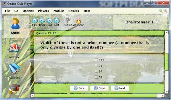 Brainteaser screenshot
