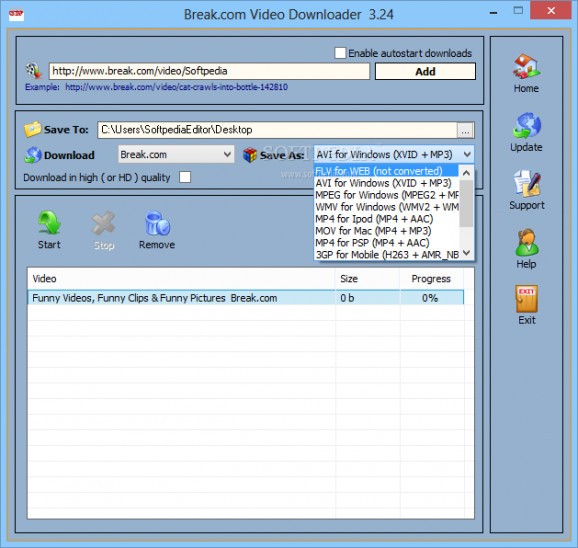 Break.com Video Downloader screenshot