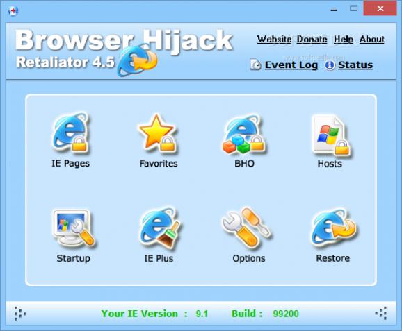 Browser Hijack Retaliator screenshot