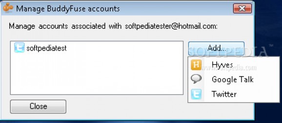 BuddyFuse for Windows Live Messenger screenshot