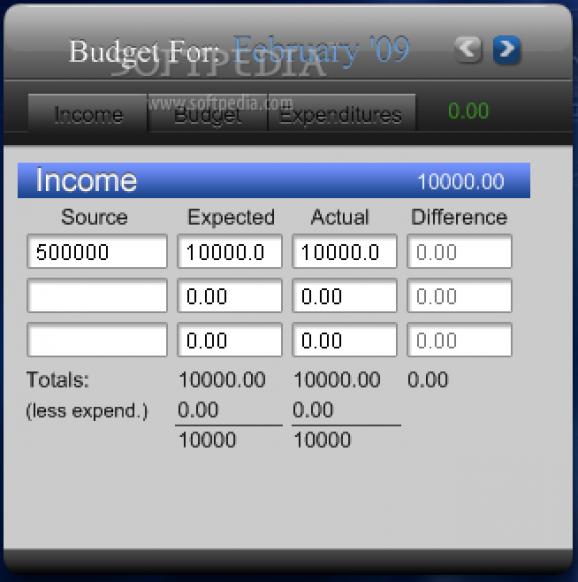 BudgetWise screenshot