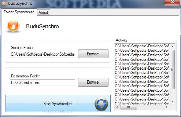 BuduSynchro screenshot