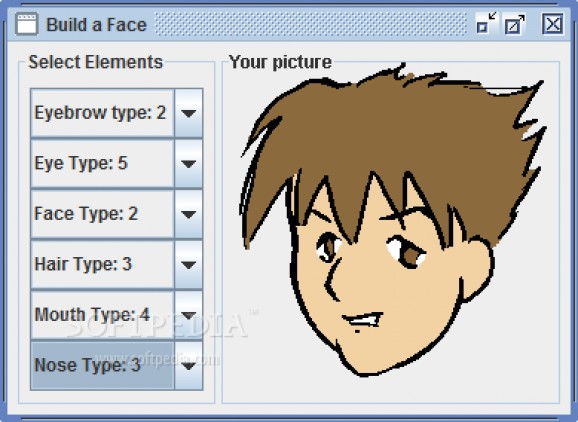 Build a Face screenshot