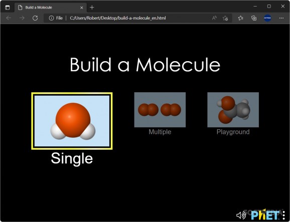 Build a Molecule screenshot
