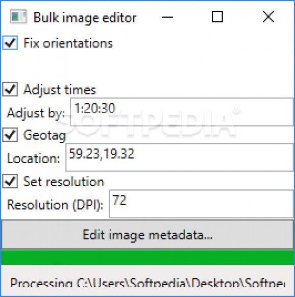 Bulk Image Editor screenshot