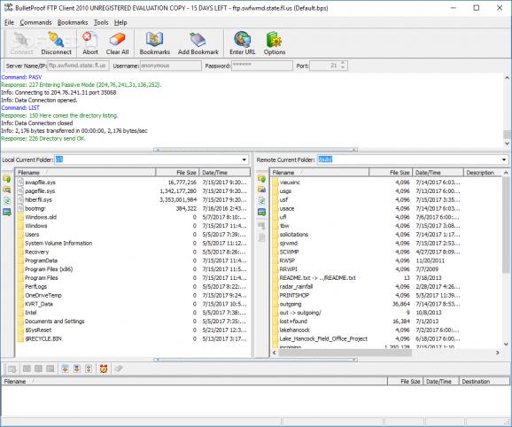BulletProof FTP Client screenshot