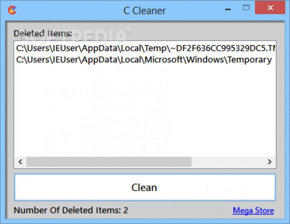 C Cleaner screenshot