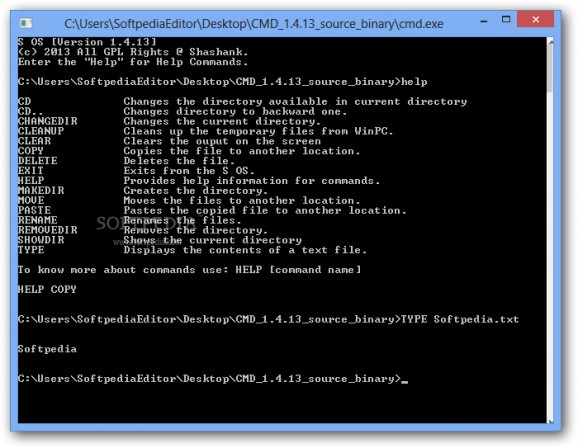 C++ Command Prompt screenshot