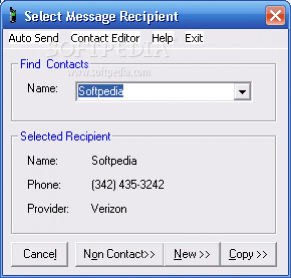 C2P CopyToPhone Text Message screenshot