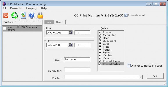 CC Print Monitor screenshot