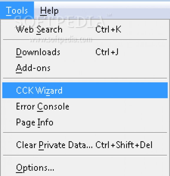 CCK Wizard screenshot