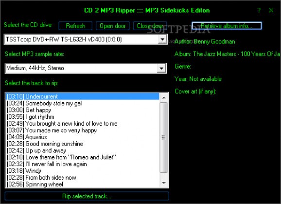 CD 2 MP3 Ripper screenshot