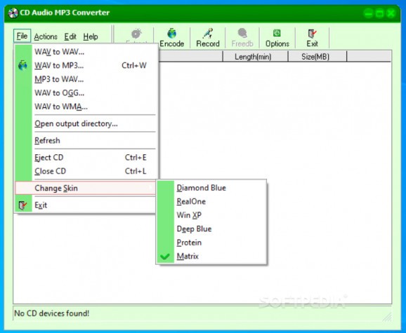 CD Audio MP3 Converter screenshot
