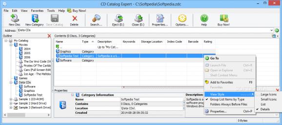 CD Catalog Expert screenshot