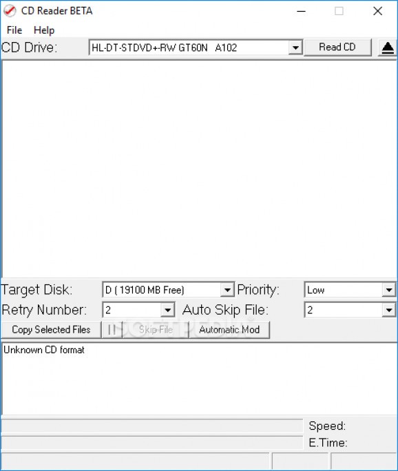 CD Reader screenshot