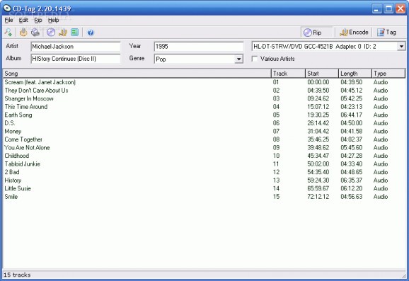 CD-Tag screenshot