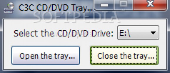 CD Tray Manager screenshot