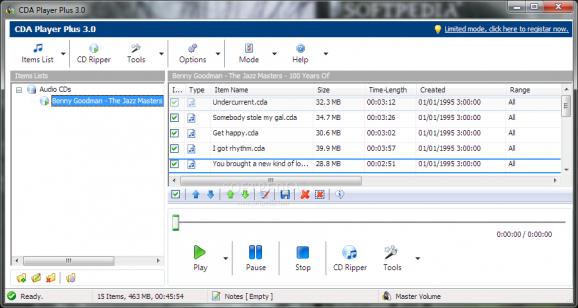 CDA Player Plus screenshot