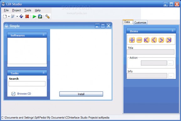 CDInterface Studio screenshot