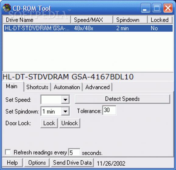 CD-Rom Tool ASPI 11.26.02 screenshot