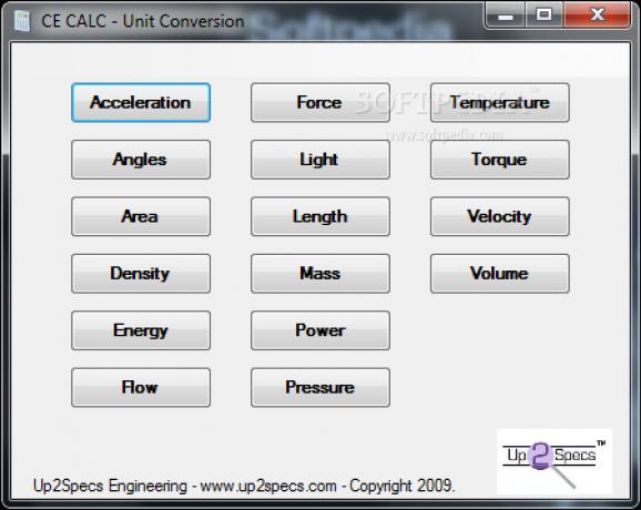 CE CALC - Unit Conversions screenshot