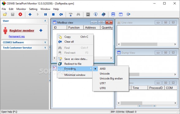 CEIWEI SerialPort Monitor screenshot