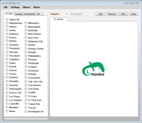 CL Monitor screenshot