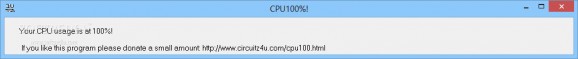 CPU100%! screenshot