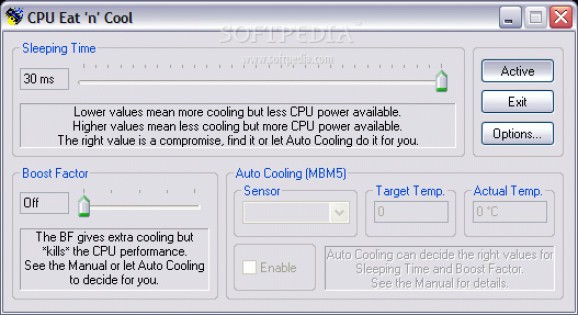 CPU Eat 'n' Cool screenshot