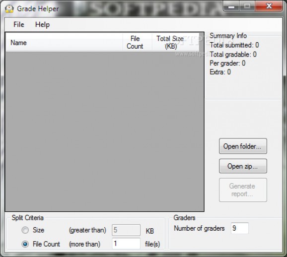 CS 105 MP Splitter screenshot